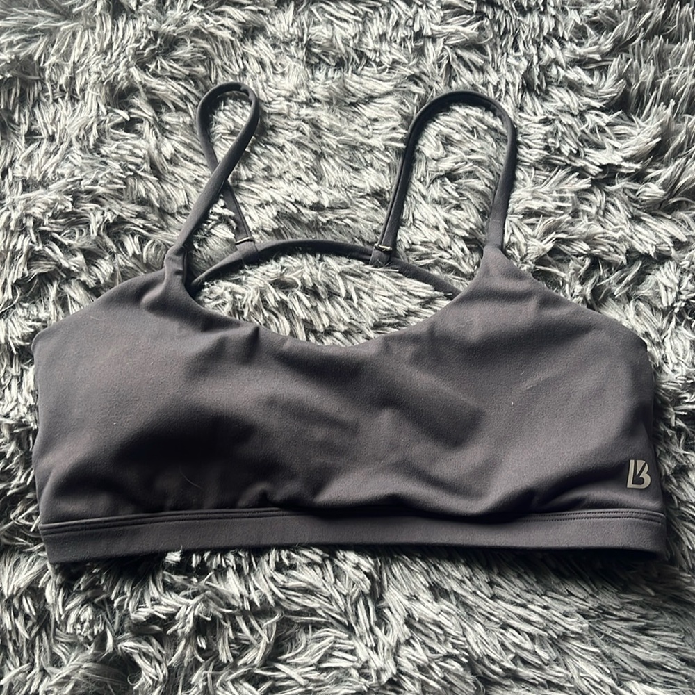 BuffBunny Black Sports Bra